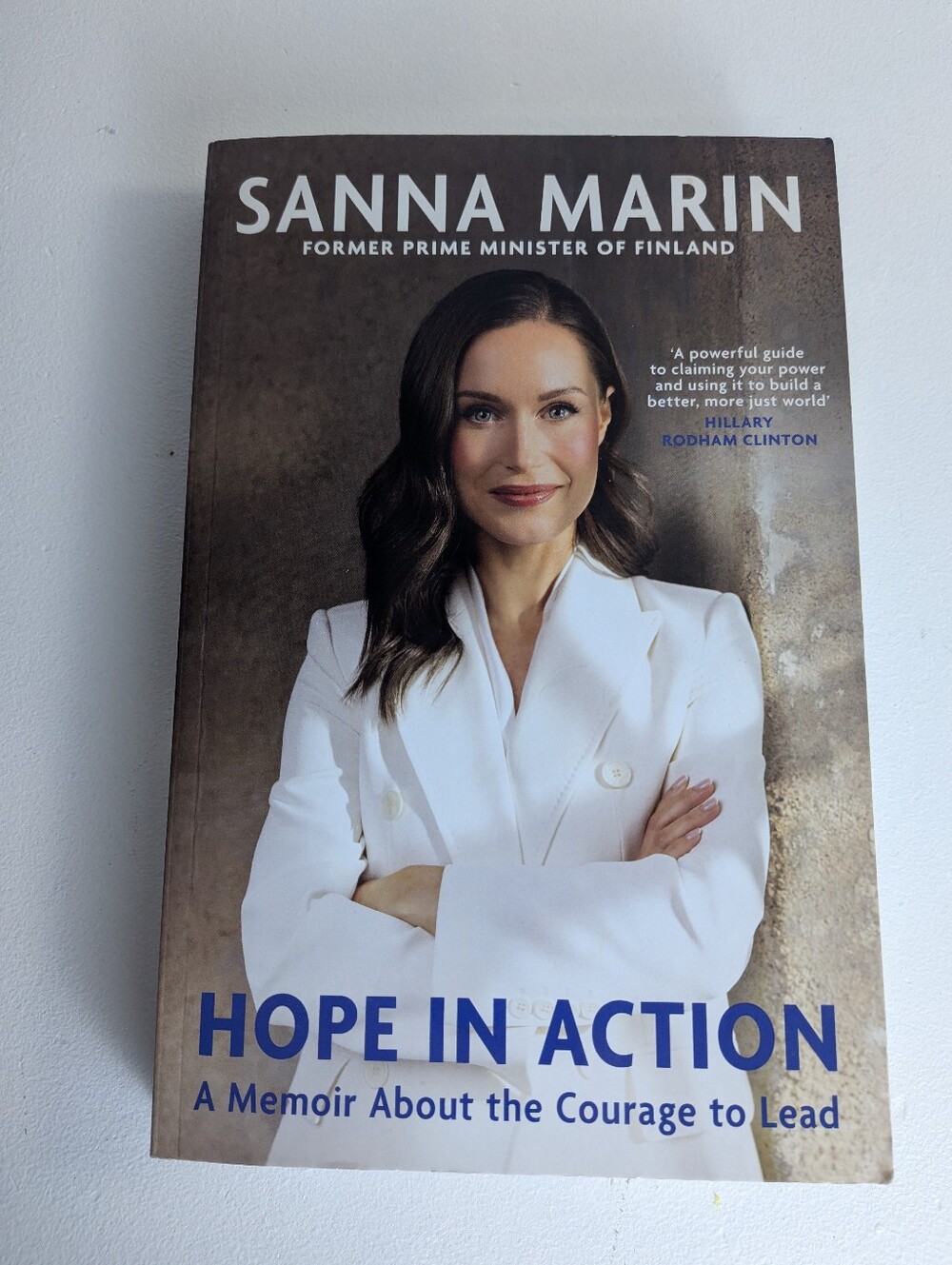 Sanna Marin Hope in Action Paperback Memoir Biography English Macmillan EUC